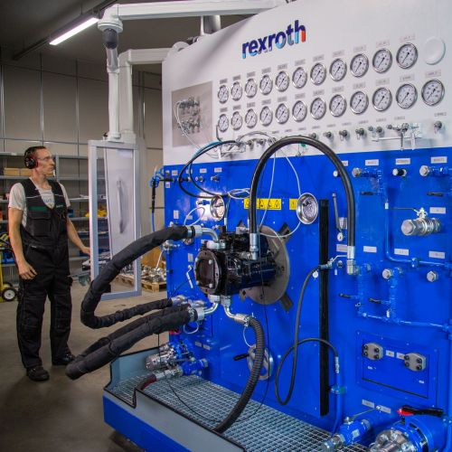 Bosch Rexroth testipenkki.